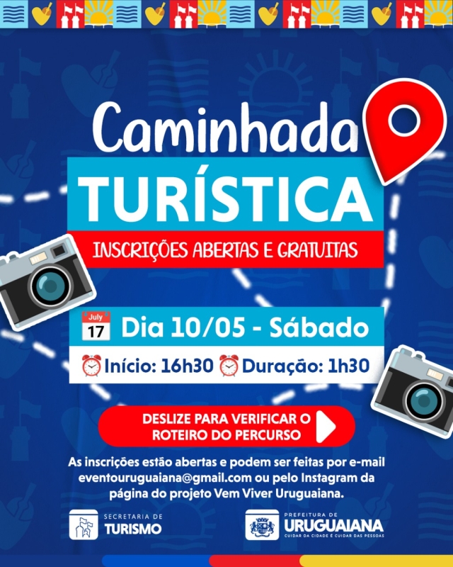 Evento caminhada-turistica